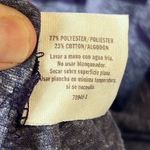 Comfy Decree Purple Stripe Oversized Sweater Cardigan S M L New - Picture 8 of 10